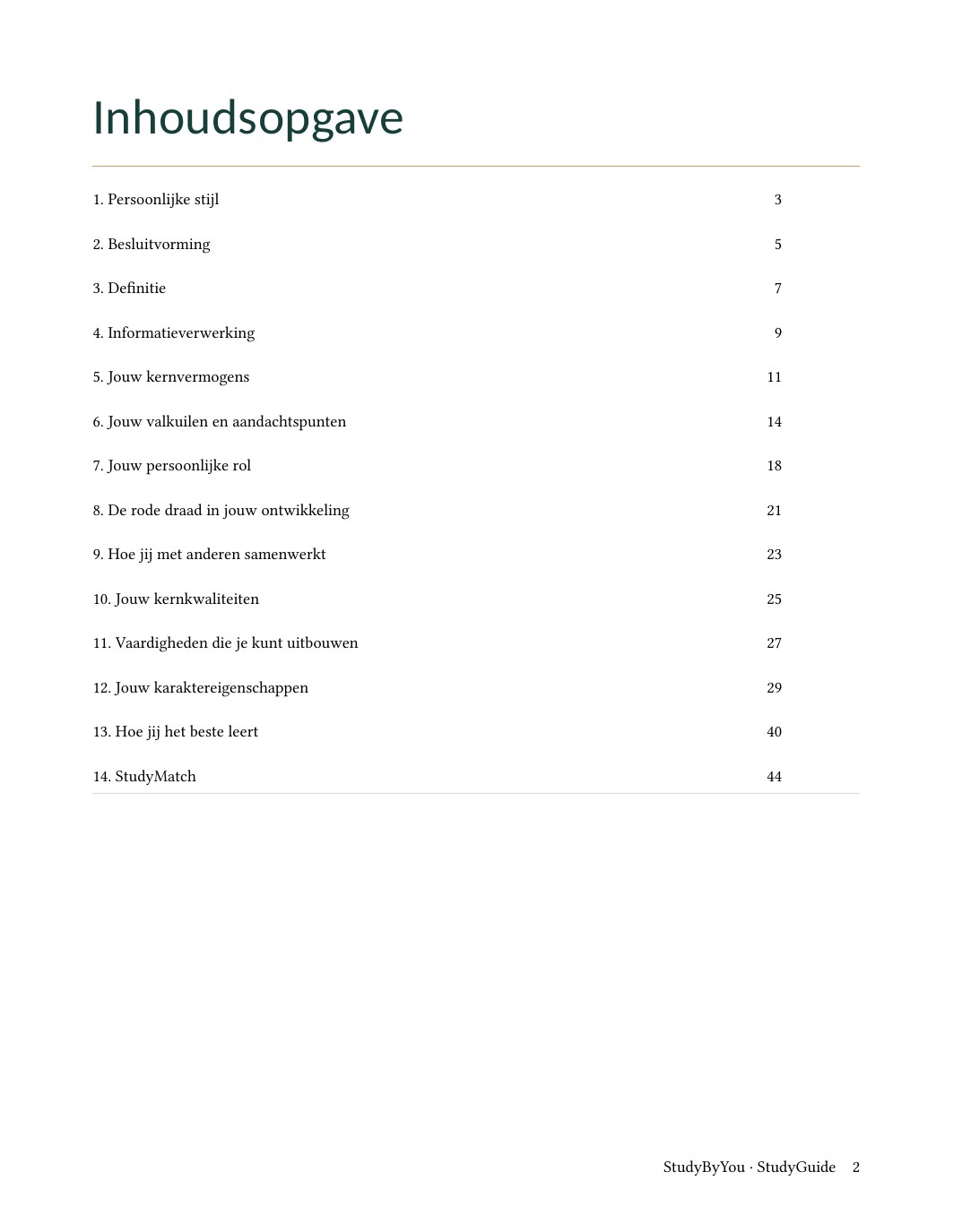 Pagina 2 van Van middelbaar naar hoger